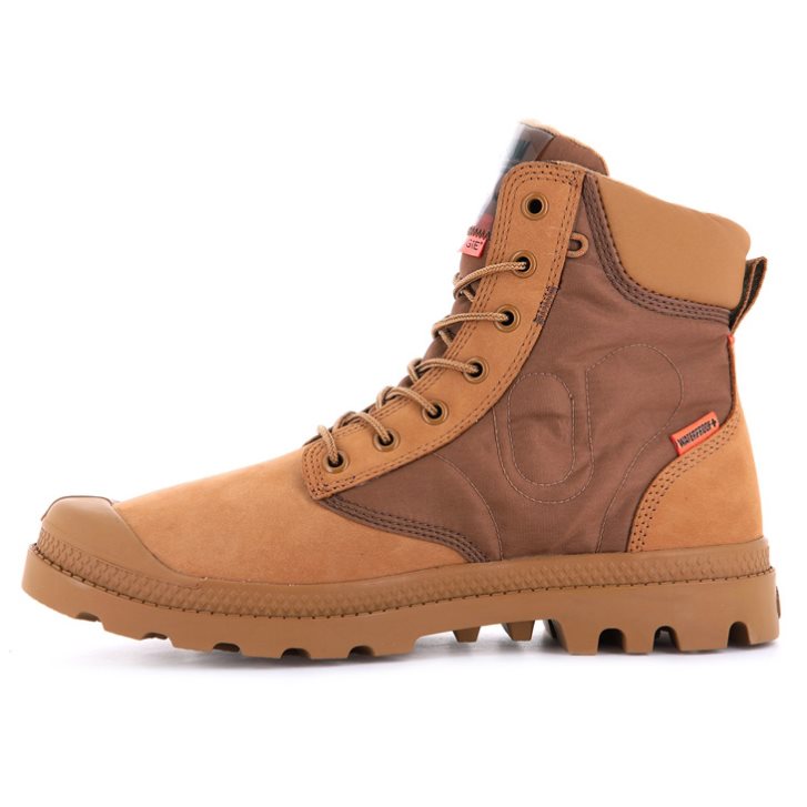 Bottes Palladium Pampa X Destiny WPN Femme Marron | FR FZX367K